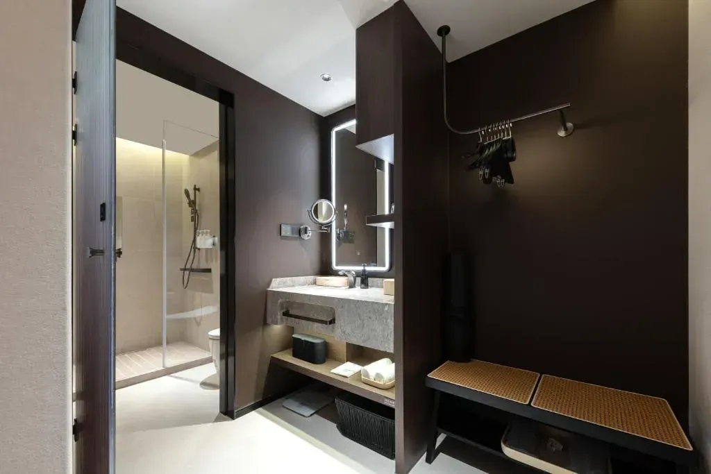 Atour Hotel Ningbo Railway Station Tianyige Moon Lake，照片 7