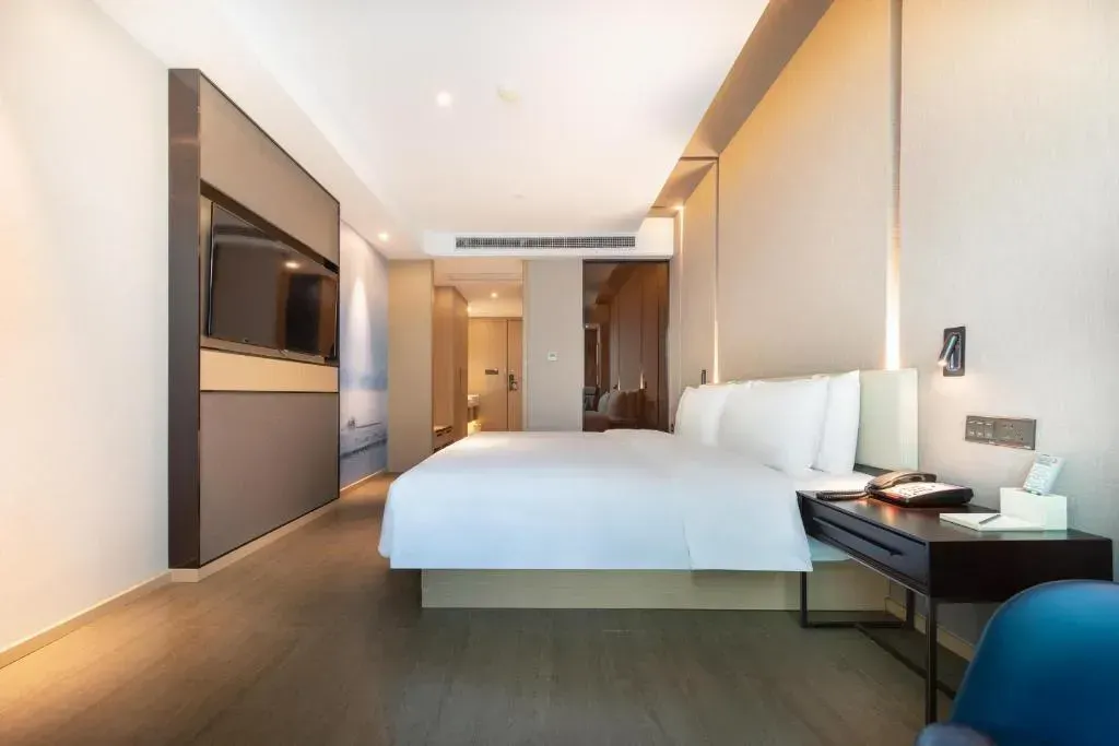 Atour Hotel Ningbo Sanjiangkou Bund Book City，照片 1