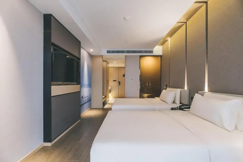 Atour Hotel Ningbo Sanjiangkou Bund Book City，照片 7