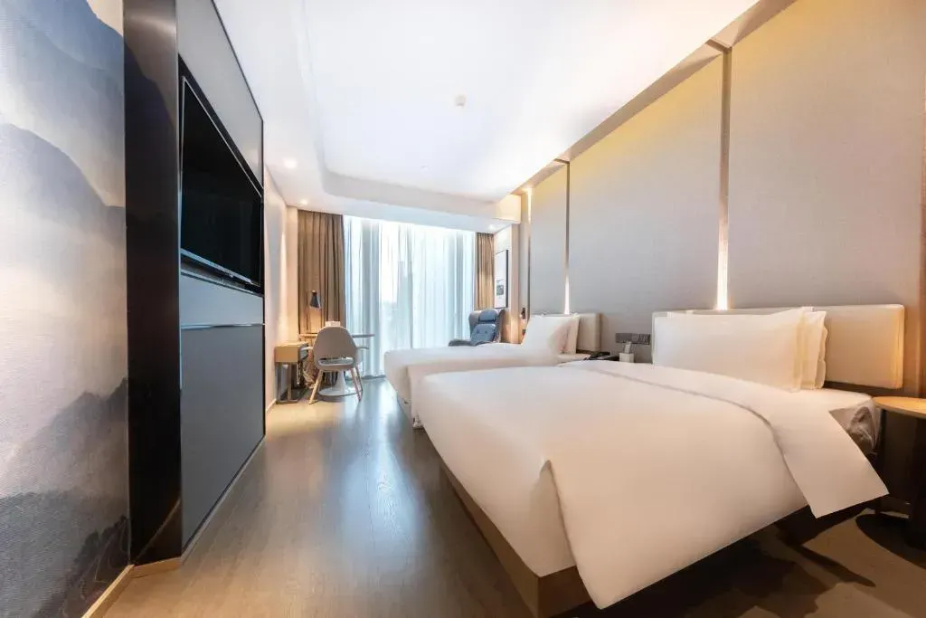 Atour Hotel Ningbo Sanjiangkou Bund Book City，照片 10