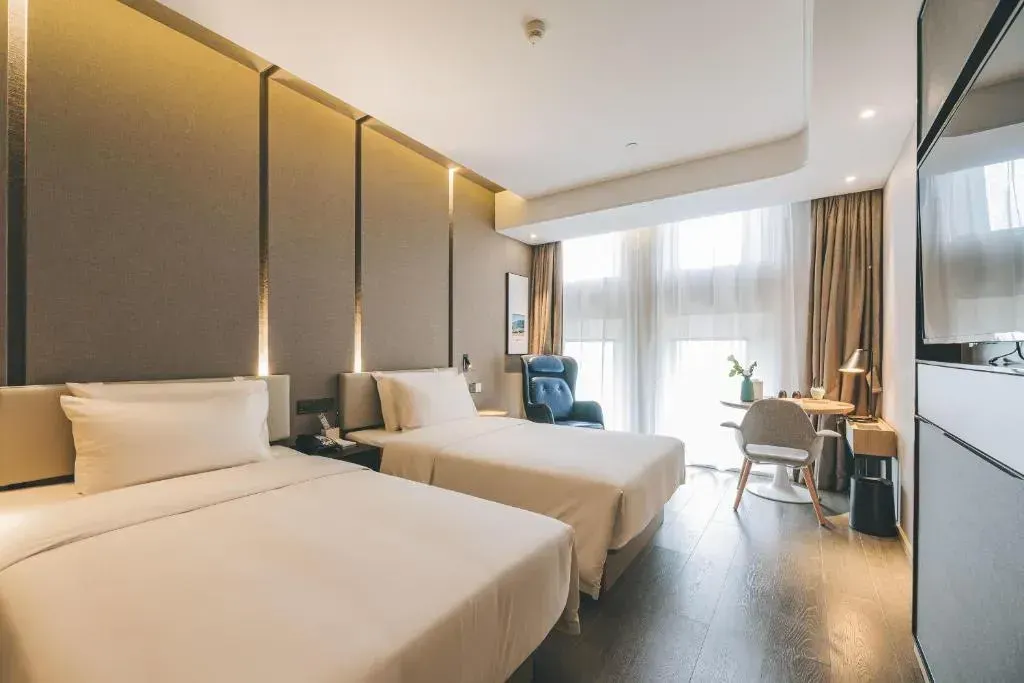 Atour Hotel Ningbo Sanjiangkou Bund Book City，照片 9